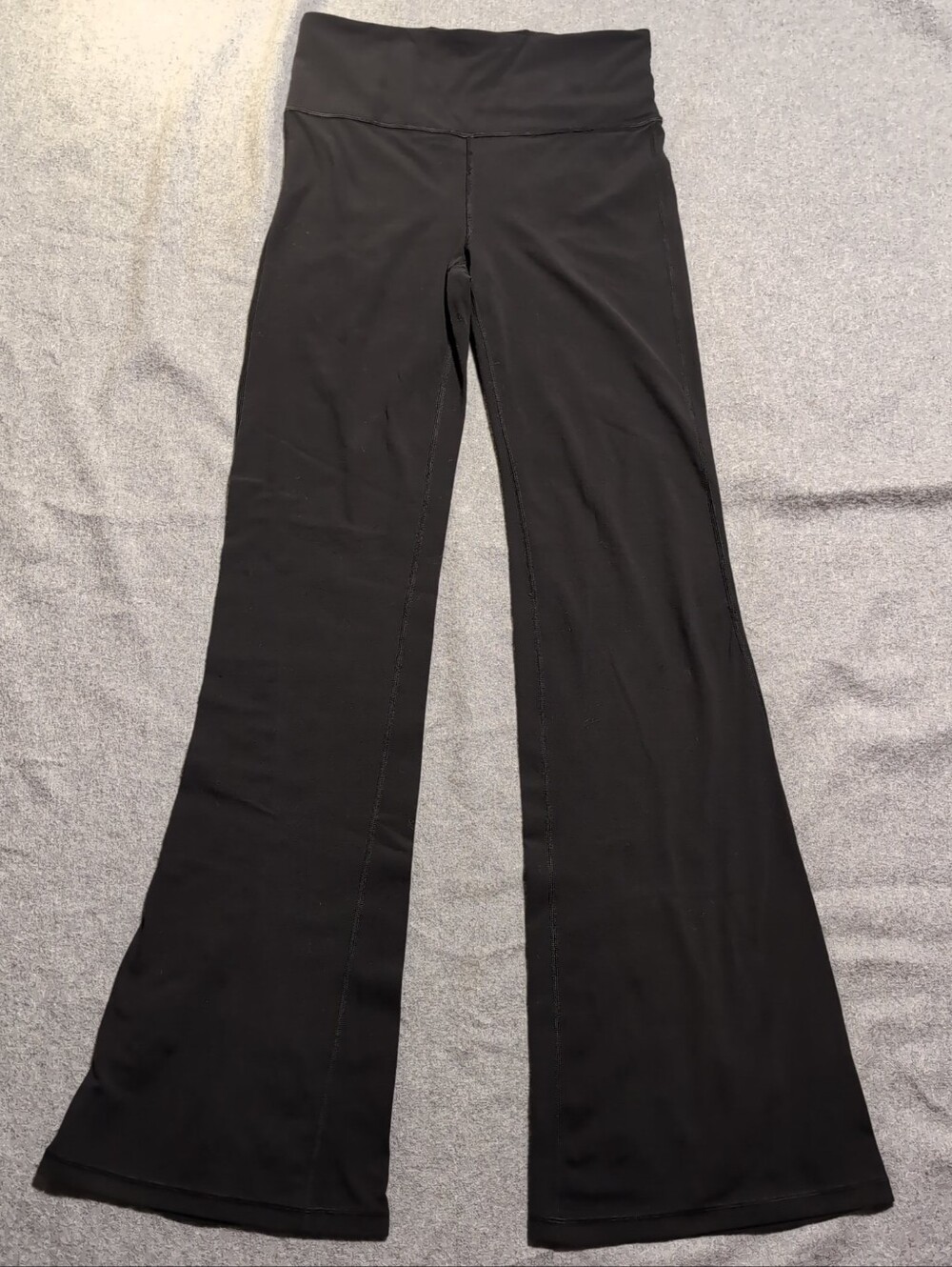 Athleta Elation Flare Pant High Rise Black Yoga Pants - Size Medium Tall (M/T)